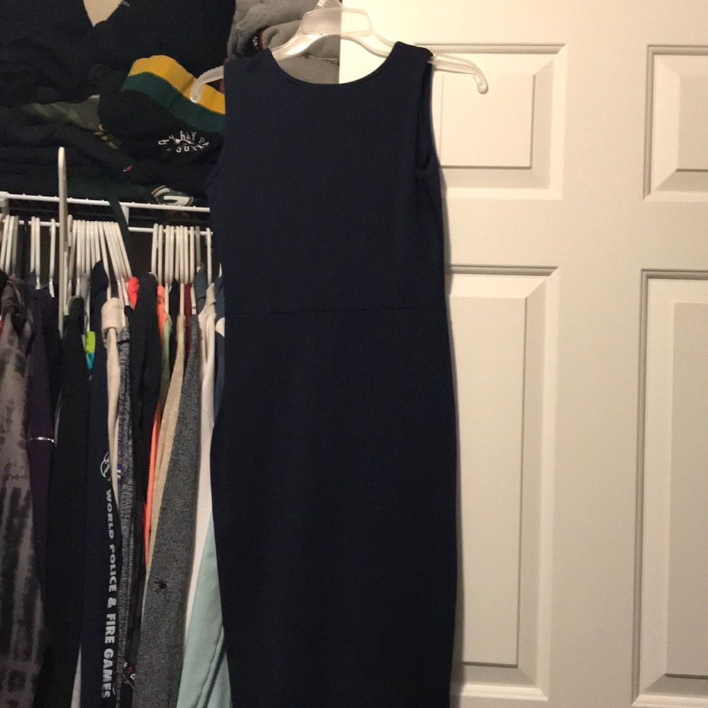 Blue dress
